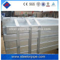 Tube plat carré Q345 de haute qualité de Chine alibaba